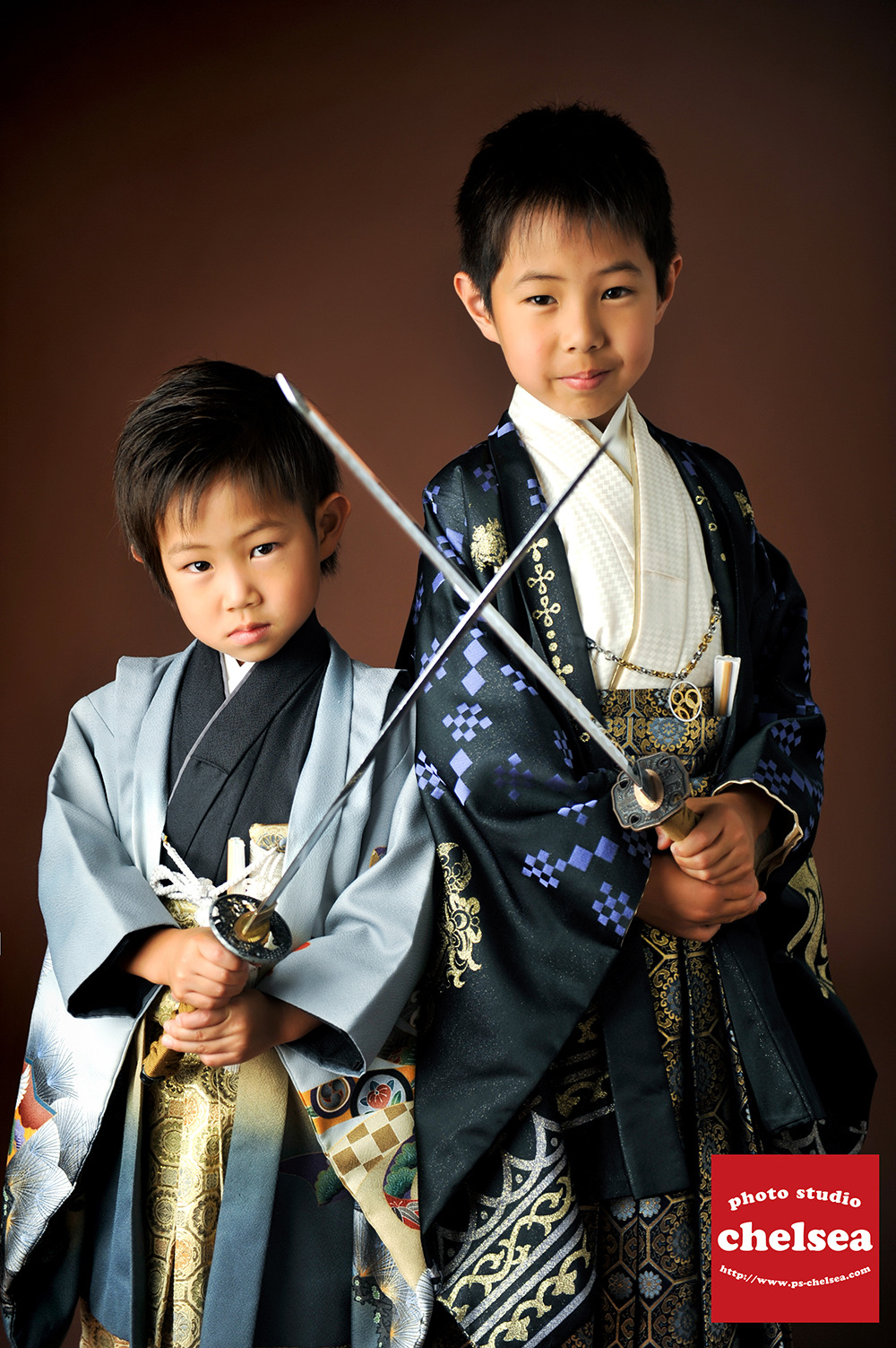 兄弟写真いっぱい！格好良い七五三5才 | フォトスタジオチェルシー埼玉