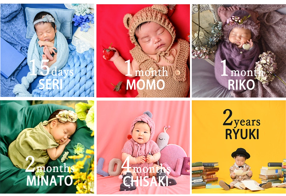 カラフルデザインのサンプル