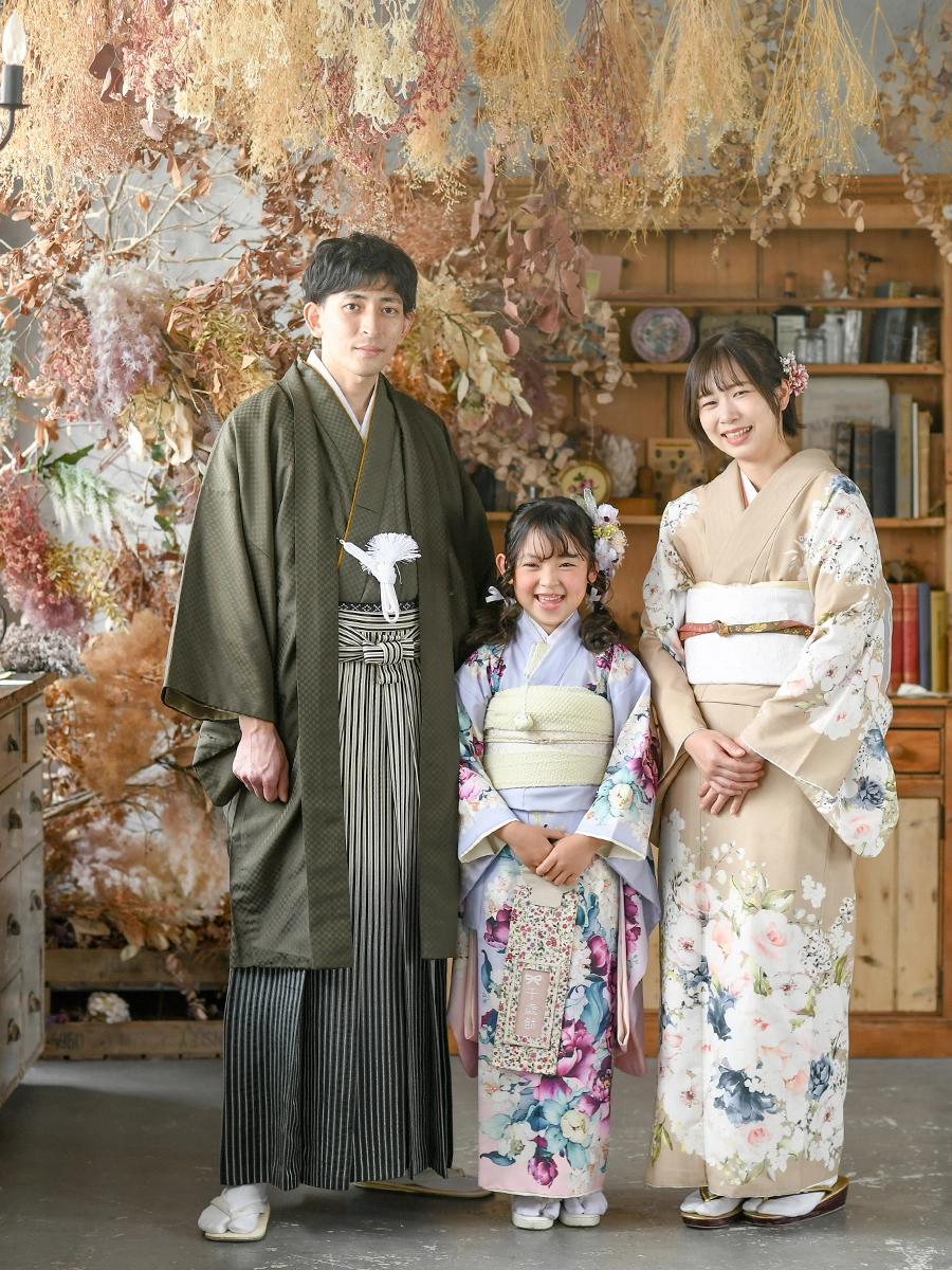 七五三 7歳女の子