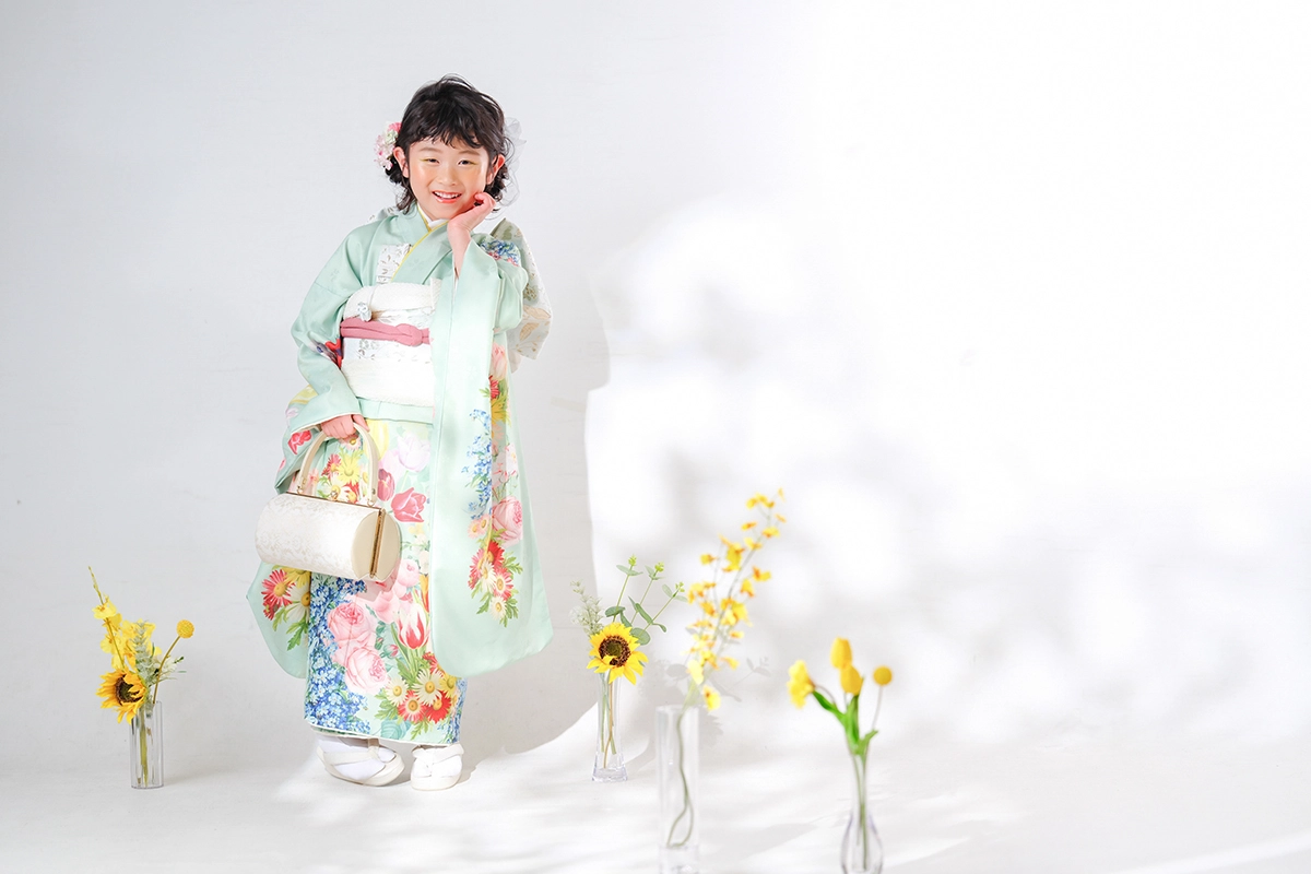七五三 7歳女の子