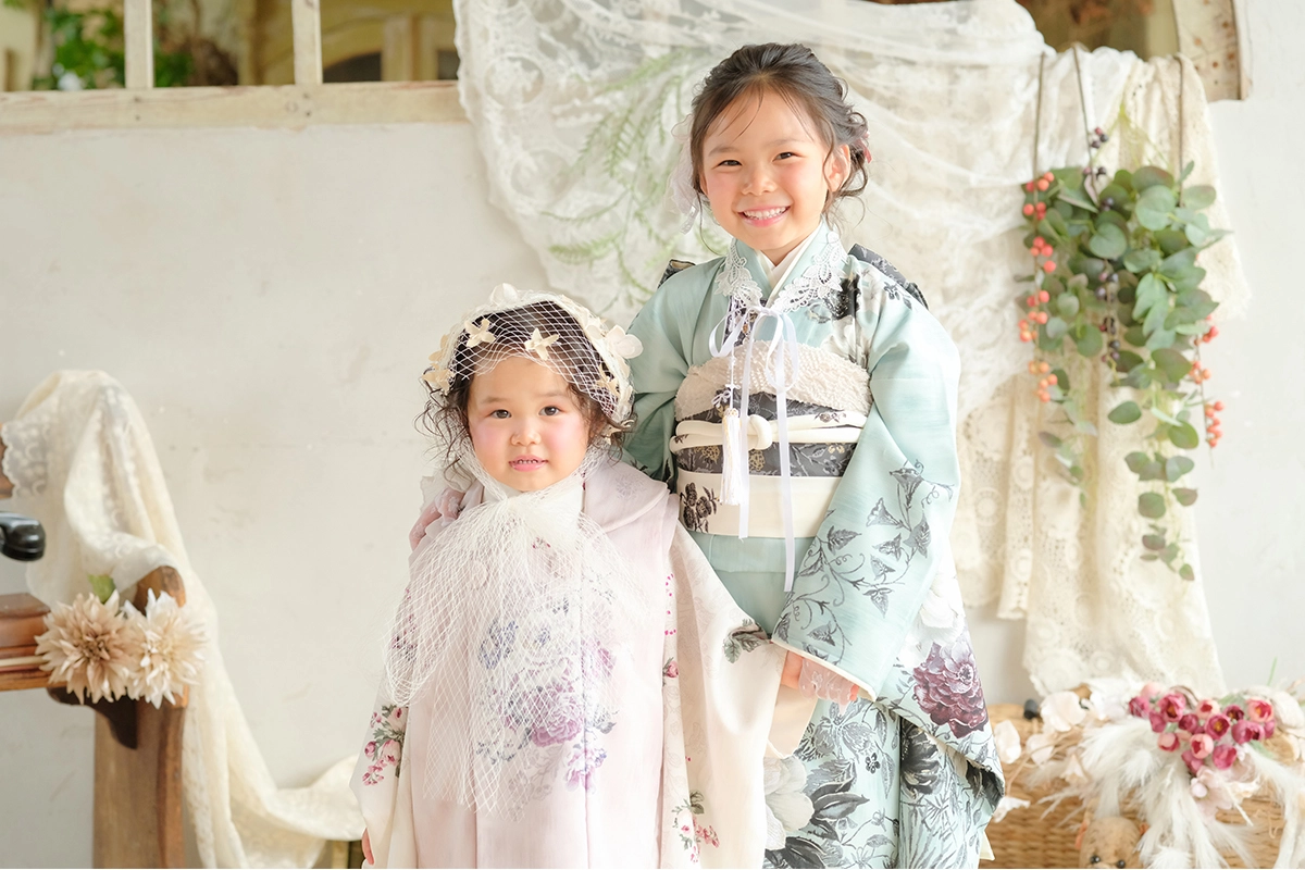 七五三 7歳女の子